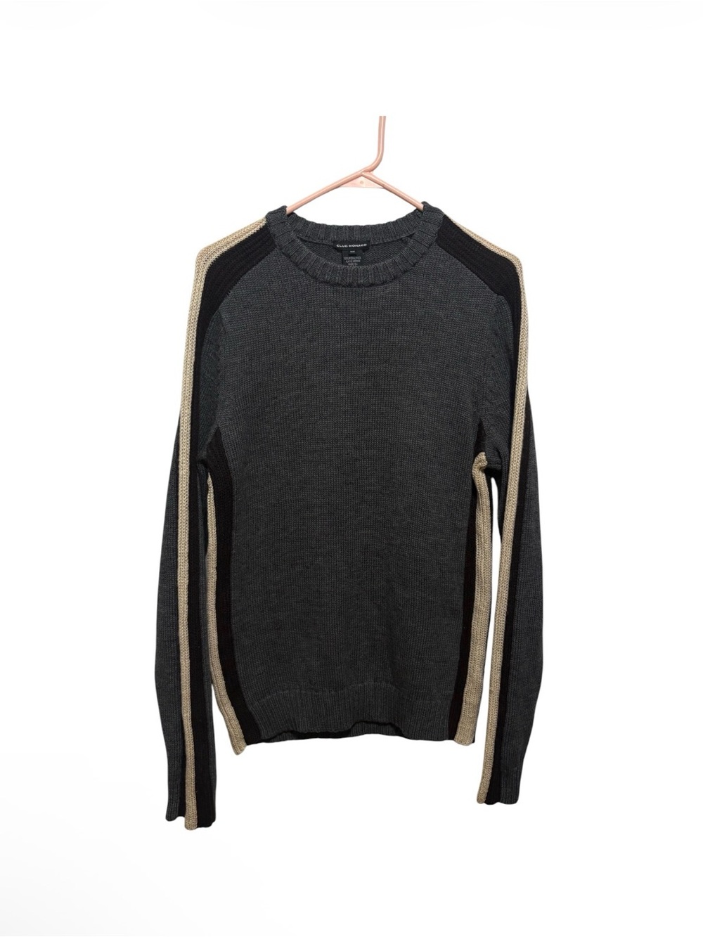 Club Monaco Charcoal Wool Crewneck Sweater